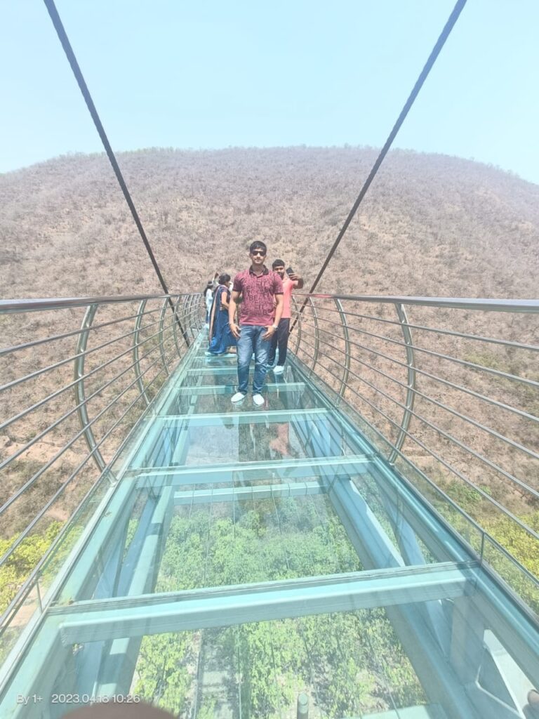 Rajgir safari glass bridge
